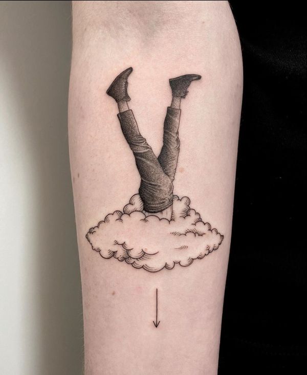 cloud tattoos sleeve