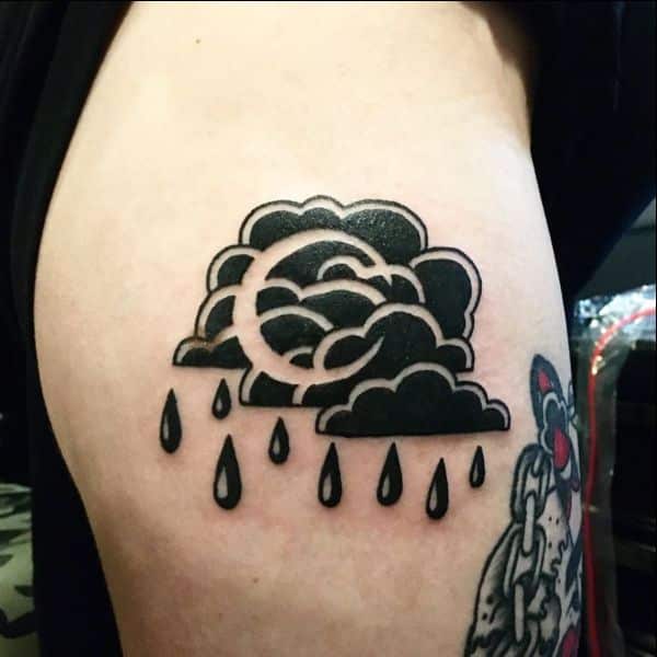 55 Dreamy Cloud Tattoo art to choose from