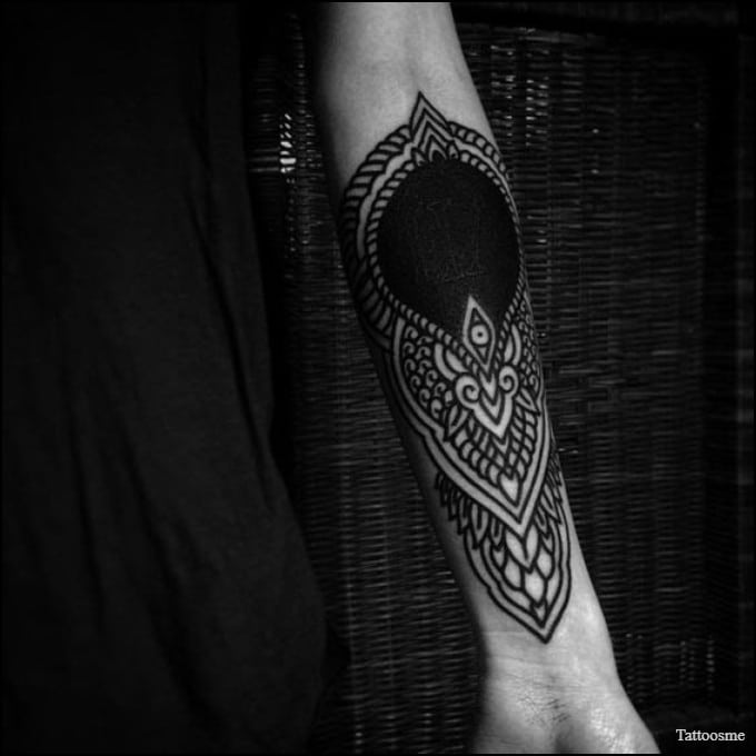 Unleashing the Dark Side Brilliant CoverUp Ideas for Black Tattoos