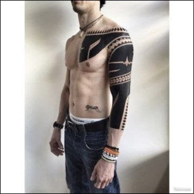 best tattoo cover up tattoo ideas for men on full sleeve