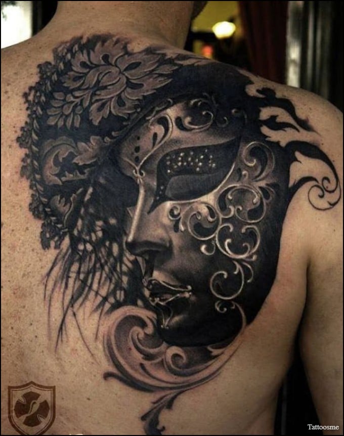 Chest tattoo cover up tiger tattoo  Phuket Patong