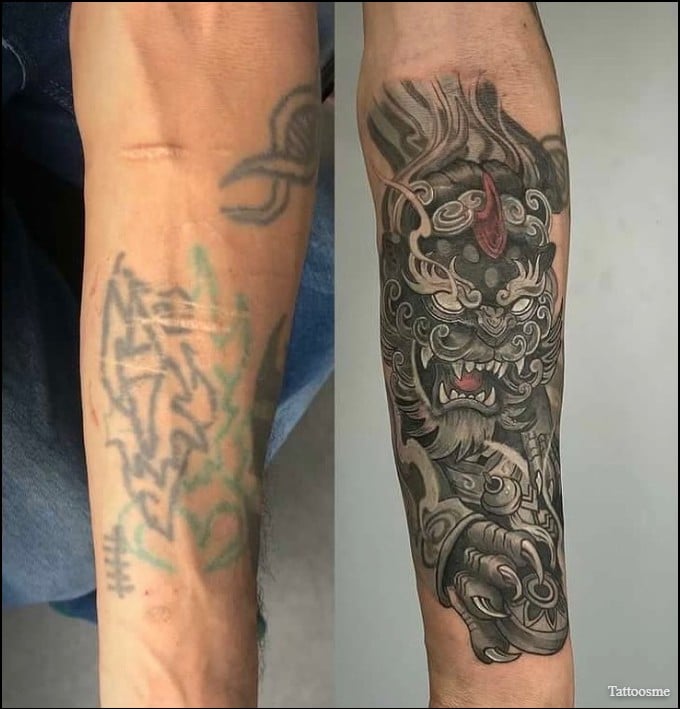 tattoo cover up for arms