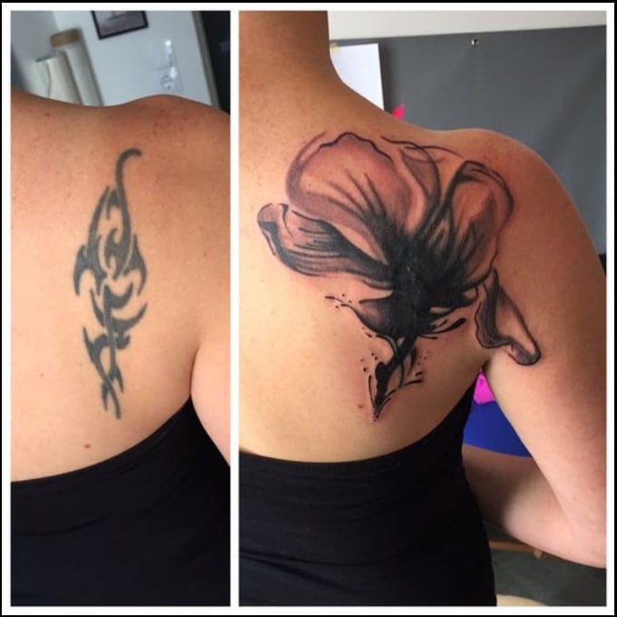 back cover up tattoos for women