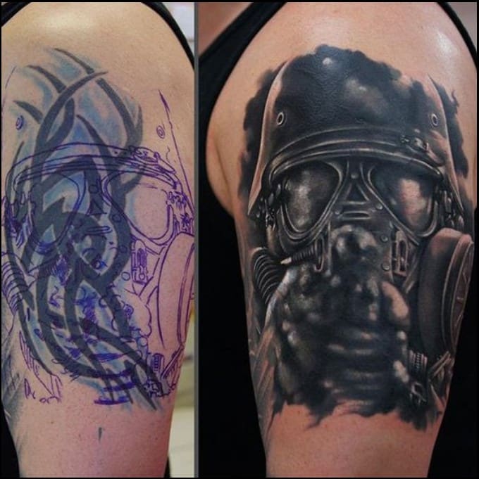 arm tattoo cover up