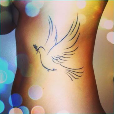 45+ Mind-Blowing Cute & Lovely DOVE TATTOOS With Meanings