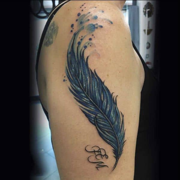 feather tattoos for women