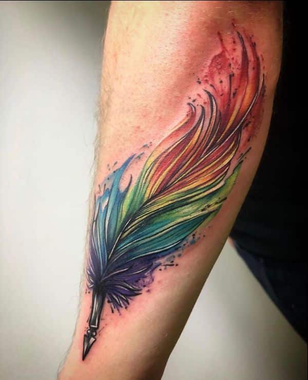 Adding on to my feather :) tattoo quotes | Feather tattoo quotes, Feather  tattoo, Tattoos