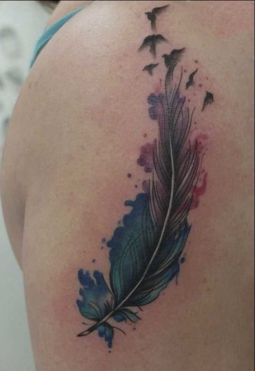 Feather Tattoo - 56 Best Feather Tattoo Designs And Ideas