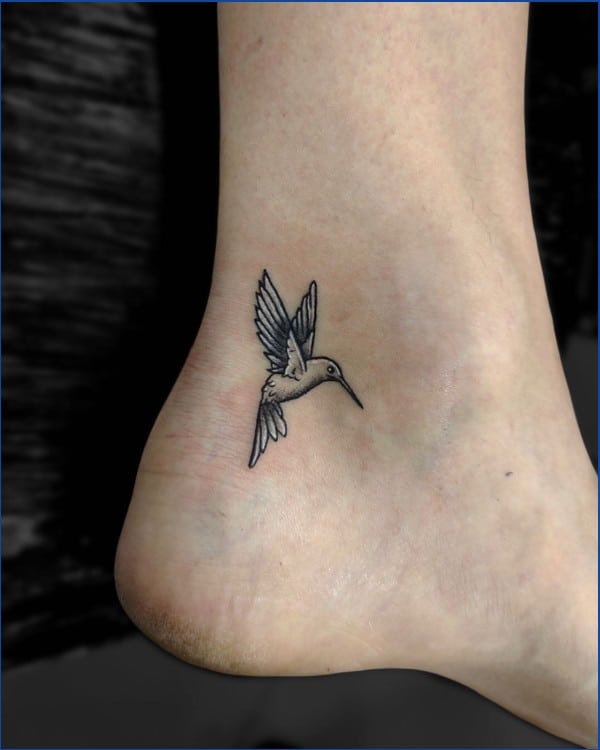 best hummingbird tattoos for girls
