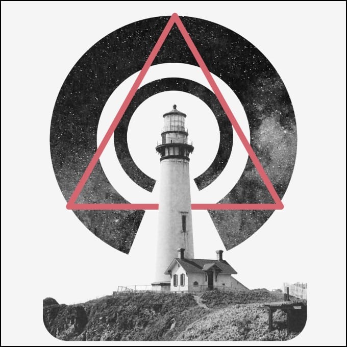 Image of Lighthouse tattoo drawing