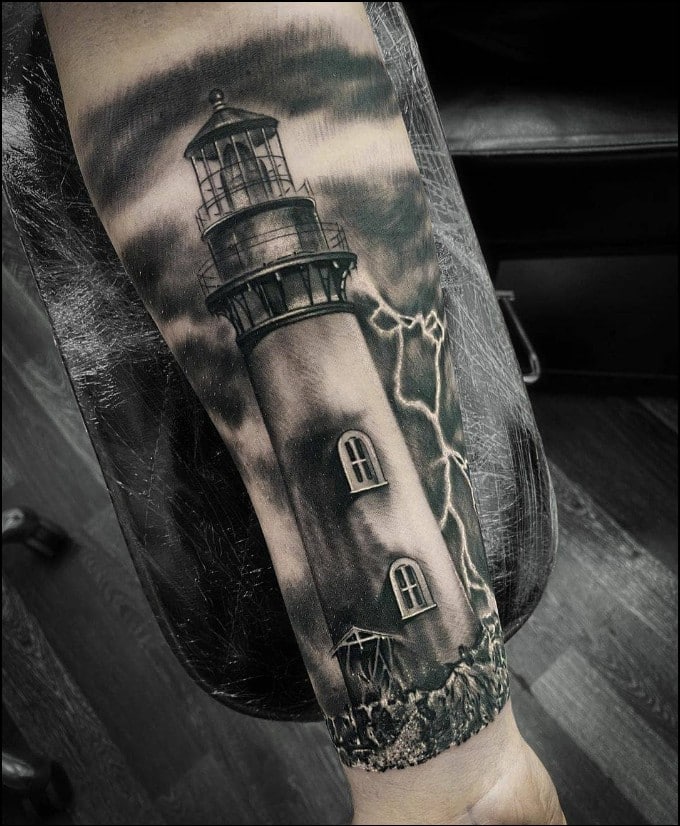 lighthouse tattoos newfoundland