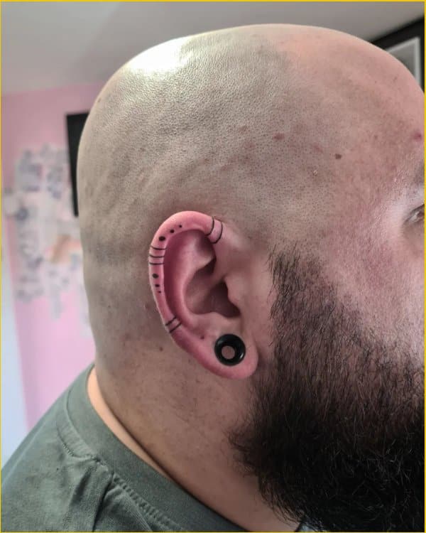 Top 101 Best Ear Tattoo Ideas  2021 Inspiration Guide