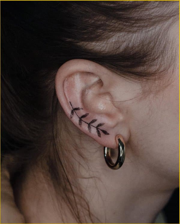 ear tattoos easy