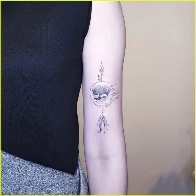 Sagittarius tattoo for women