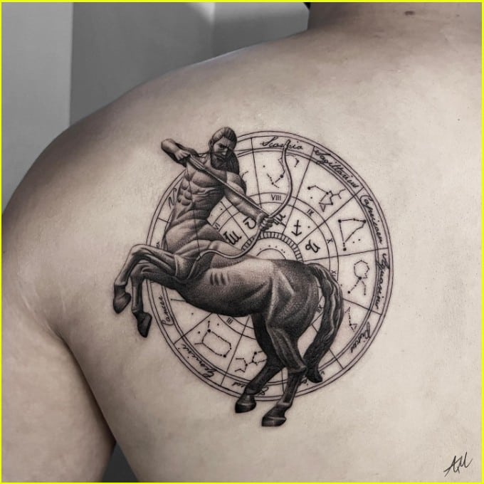 Sagittarius archer tattoos