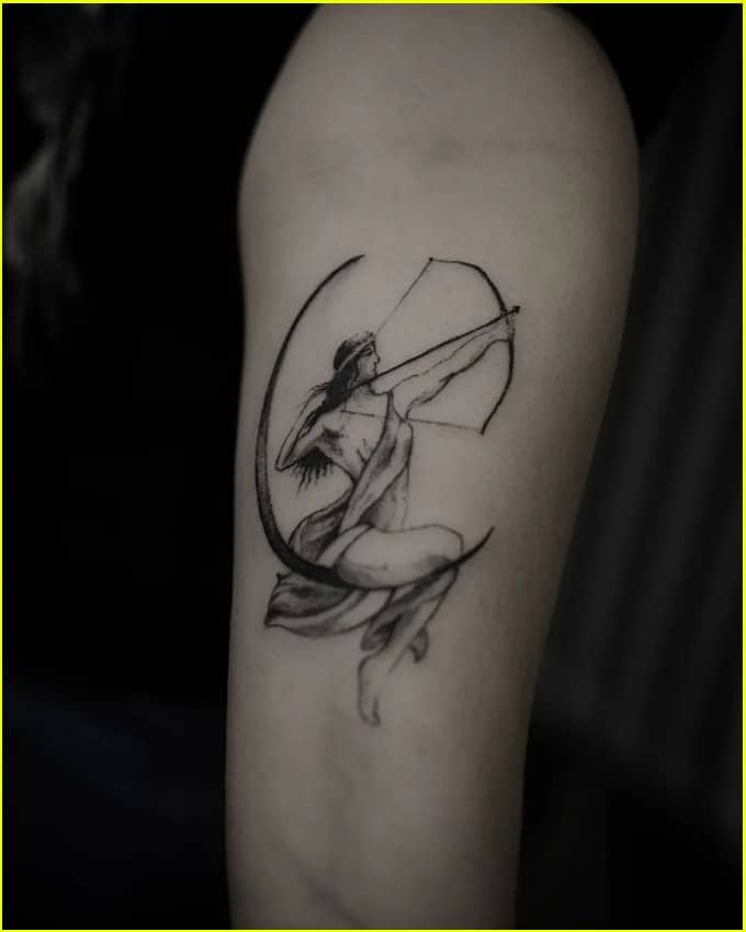 Sagittarius centaur tattoos
