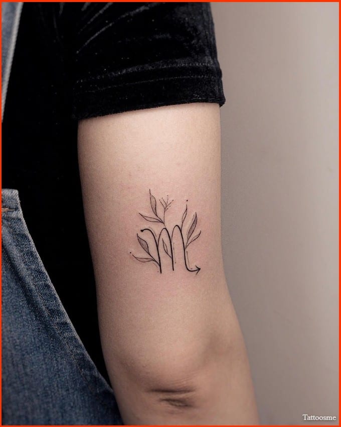 Scorpio symbol tattoos