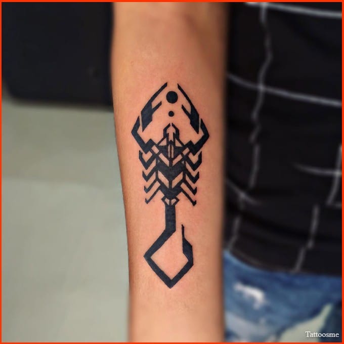 Scorpio tribal tattoos