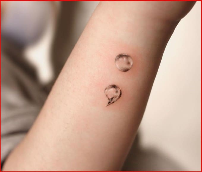 35 Empowering Semicolon Tattoos To Carry On The Hope Of Life