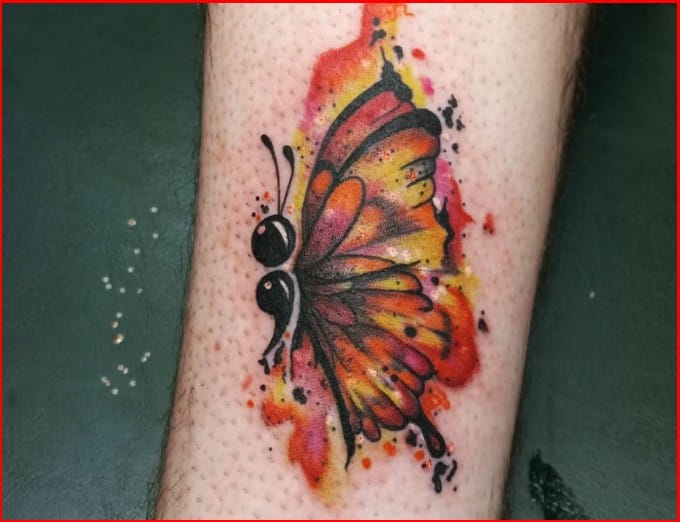 feminine semicolon tattoos