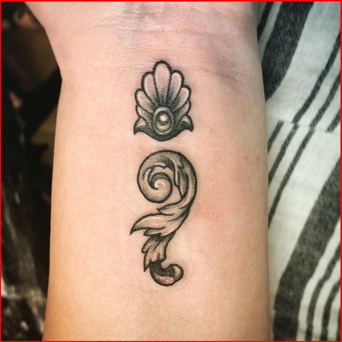 what is the meaning of semicolon tattoo