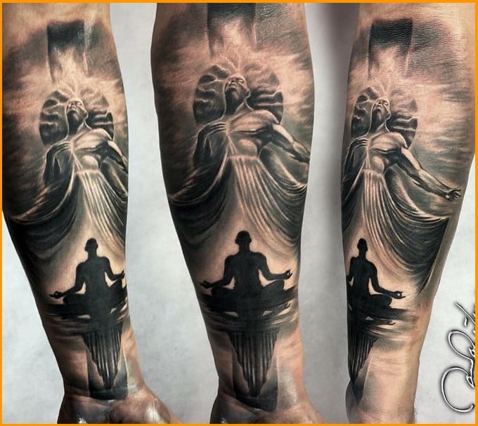 balance spiritual tattoos 