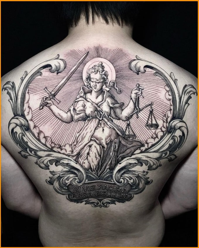 spiritual goddess tattoo