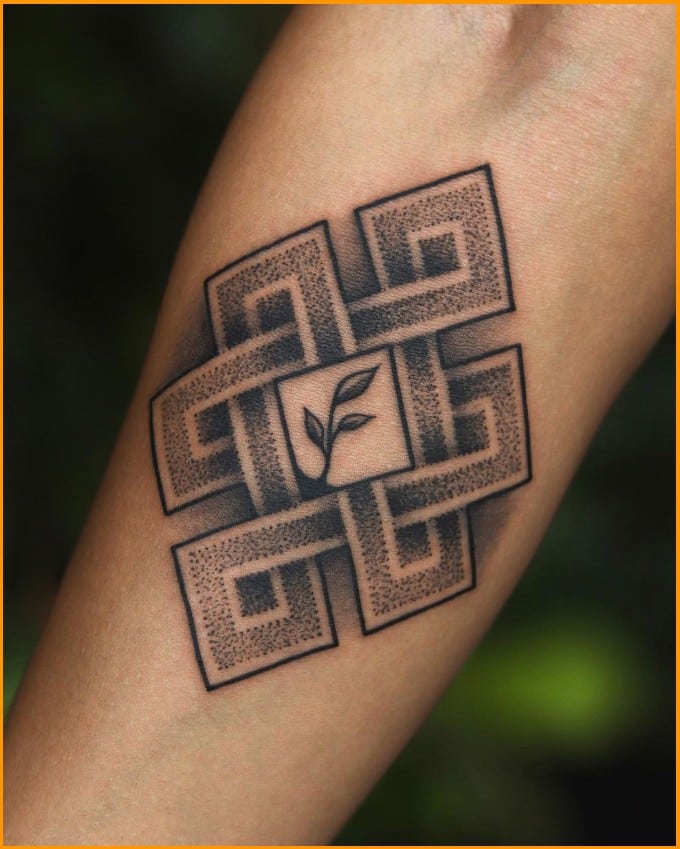 endless knot tattoos