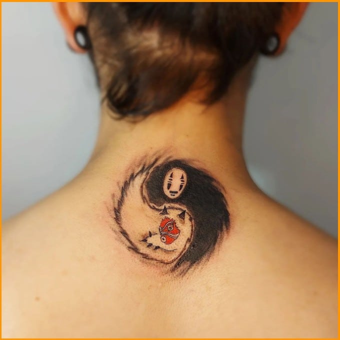 yin yang spirituality tattoo