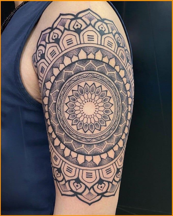 mandala spiritual tattoos 