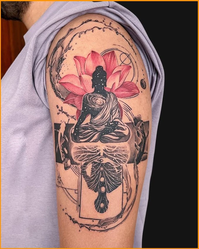 lord buddha tattoos spiritual meaning 