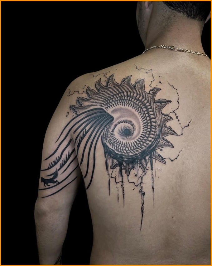 spiral spiritual tattoos