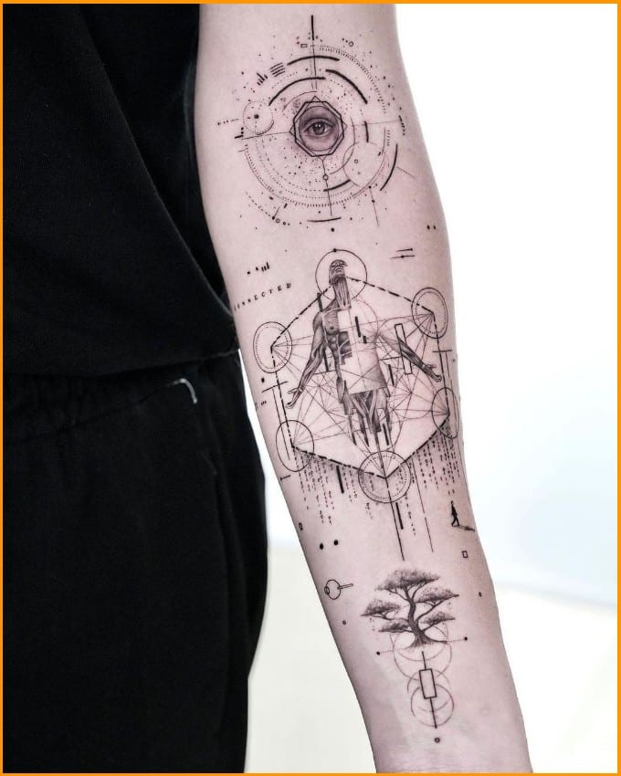 spiritual journey tattoo 