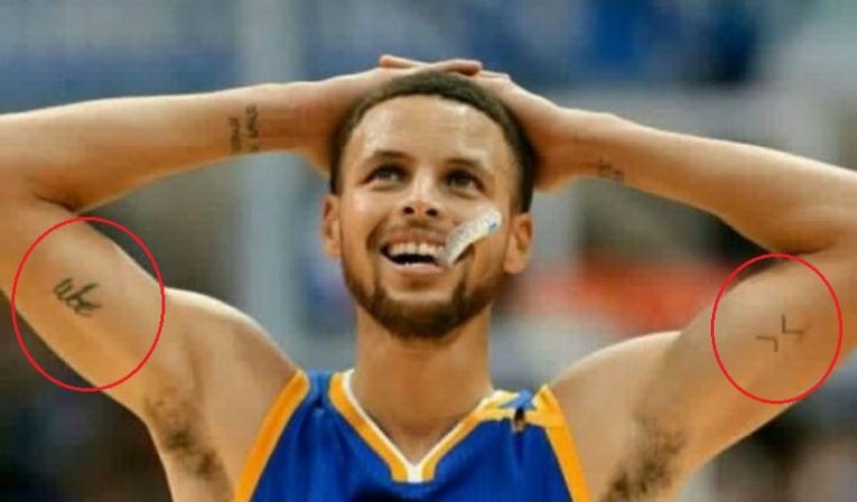 Stephen Curry Tattoos 2