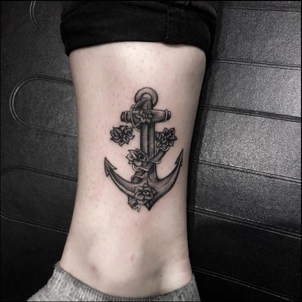 men anchor tattoos