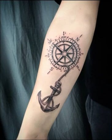 Anchor Tattoos-50 Awesome Anchor Tattoo Designs For Men And Women