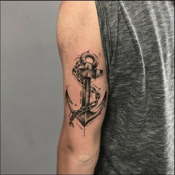 Travel themed full sleeve tattoo with ship compass anchor and other  symbols   Customized tattoo done by our artist extraordinare  Instagram