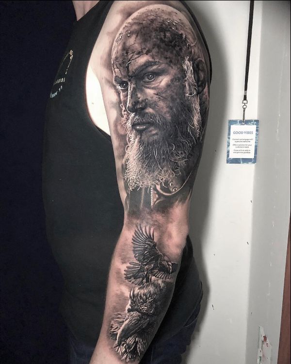 arm tattoos viking