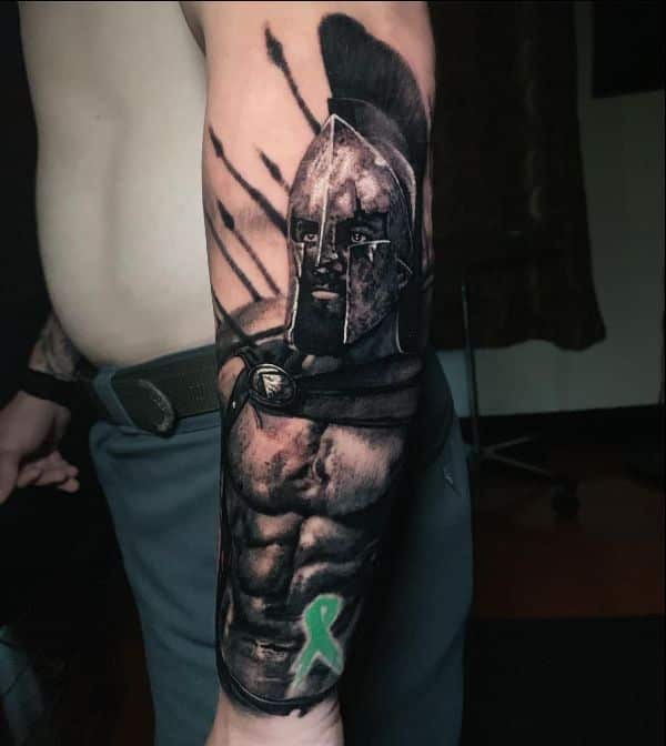 Sparta arm tattoos
