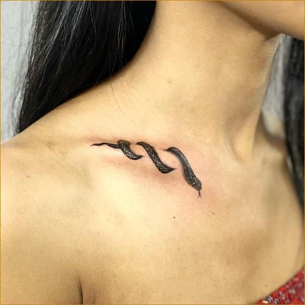 Best collar bone tattoos for women