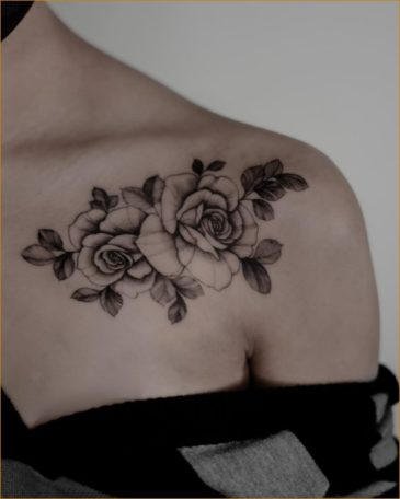 Collar Bone Tattoos: 150+ Stunning Designs & 10 Reasons You Should Get ...