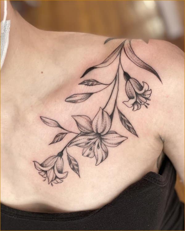 Best collar bone tattoos