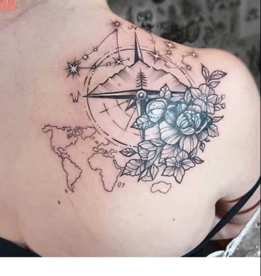compass tattoos tumblr