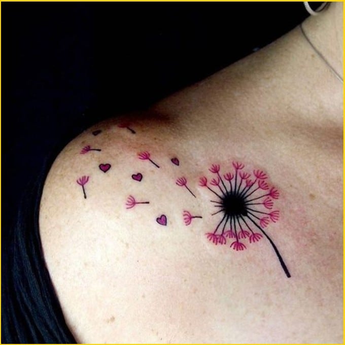 Best dandelion tattoos