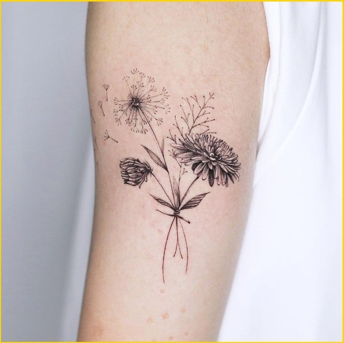 dandelion tattoo meaning