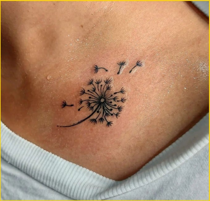 Best dandelion tattoos