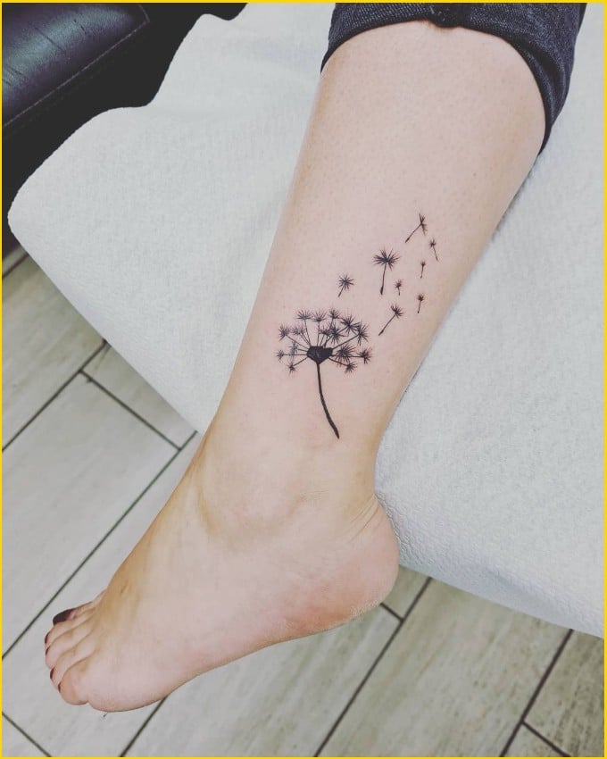 Best dandelion tattoos