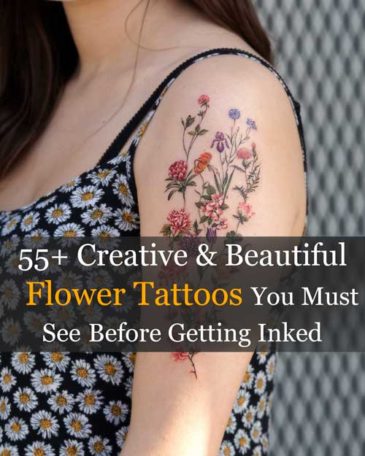 Flower Tattoos - 55+ Beautiful Flower Tattoo You Must See