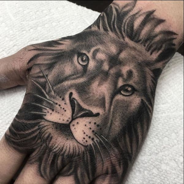 hand tattoos for men