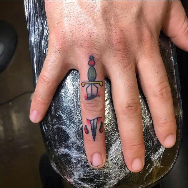 Unique Cool Small Hand Tattoos For Guys - tattoo design